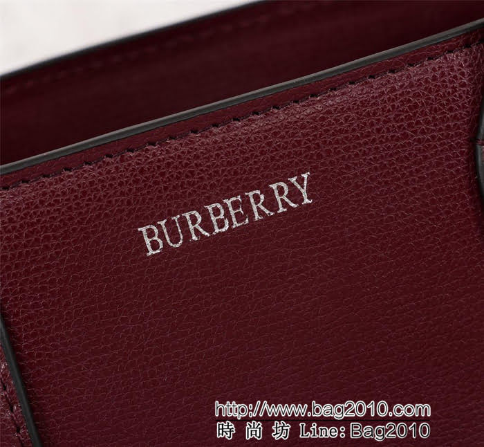 BURBERRY巴寶莉 小號 馬術風格 皮革班納手袋 可手提肩背 9381  Bhq1095